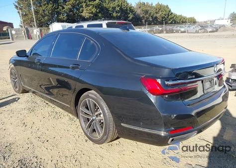 2021 BMW 750I xDrive from USA, damaged, VIN WBA7U2C03MCE90660